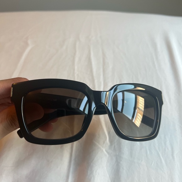 Saint Laurent Black Sunglasses - Picture 5 of 14